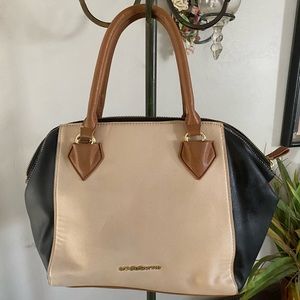 Liz Claiborne purse. Nude and black